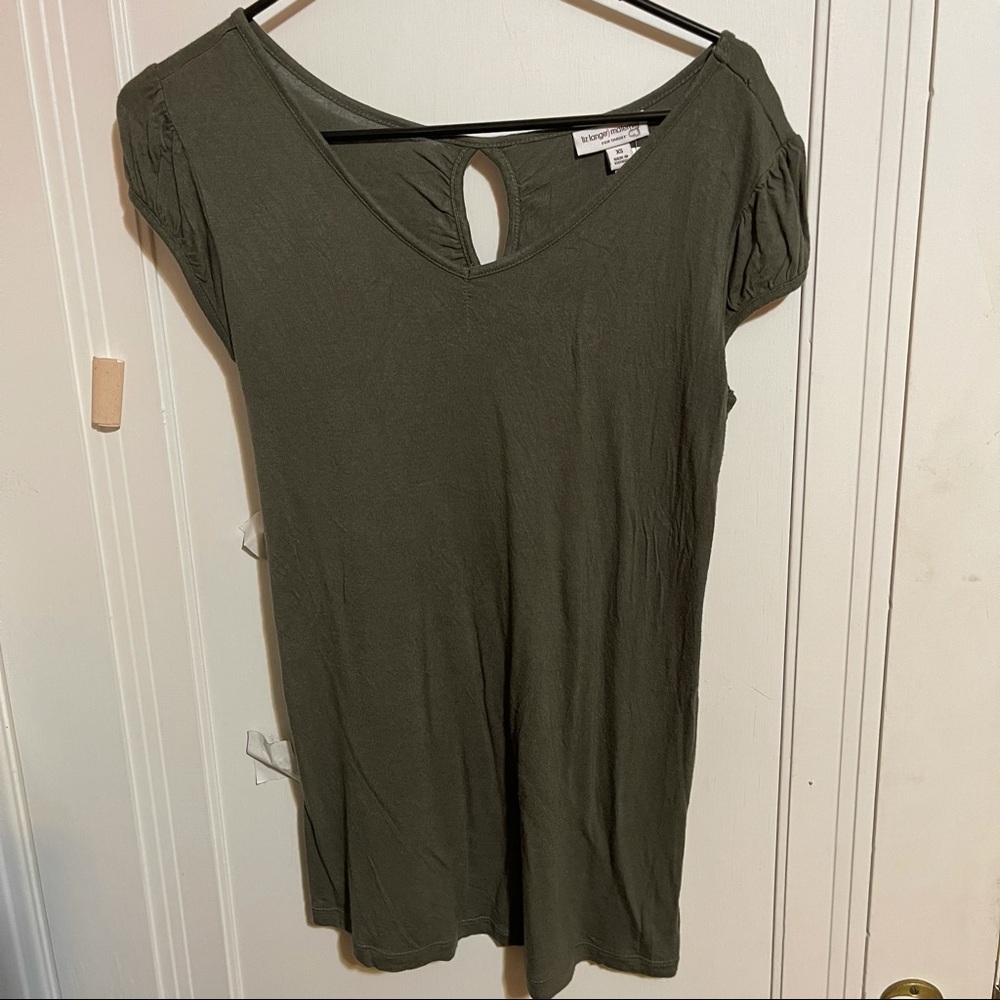 LIZ LANGE MATERNITY TOP XS